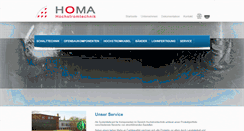 Desktop Screenshot of homa-ob.de